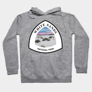 White Sands National Park trail marker Hoodie